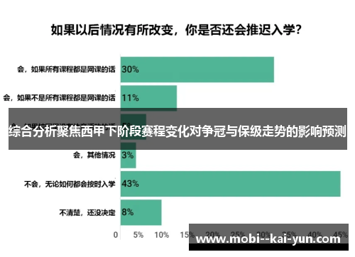 综合分析聚焦西甲下阶段赛程变化对争冠与保级走势的影响预测